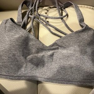 BRAND NEW with Hang Tag attached Lululemon Free To Be Bra Wild Slate Grey Size 8